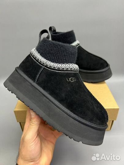 Угги / Ugg Tazz Tasman Chestnut С Носком 36-40