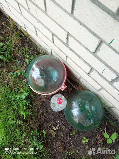 Шары стеклянные