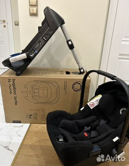 АВТОЛЮЛЬКА Bugaboo turtle air by nuna с базой