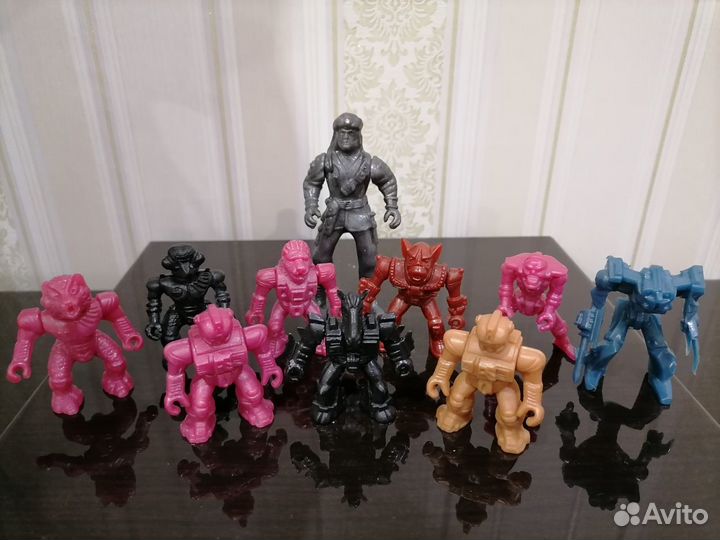 Солдатики Робозвери Зверороботы 90х годов