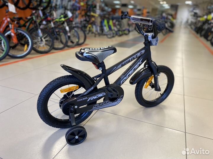 Велосипед детский Rook с доп.колесиками