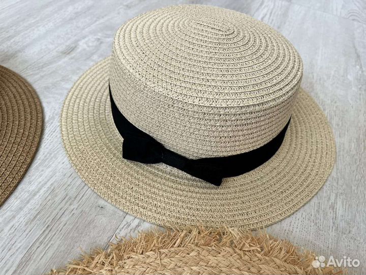 Шляпы соломенные