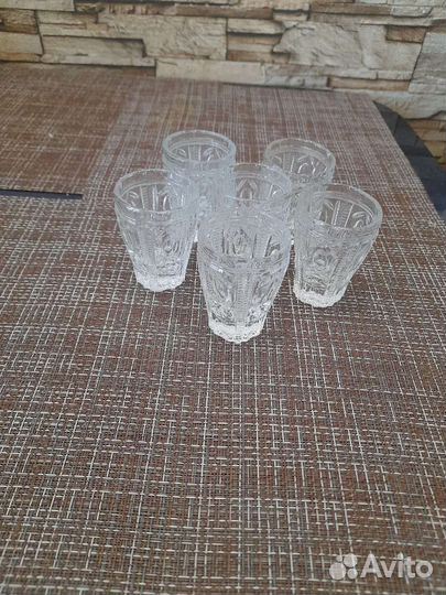 Хрустальные рюмки СССР