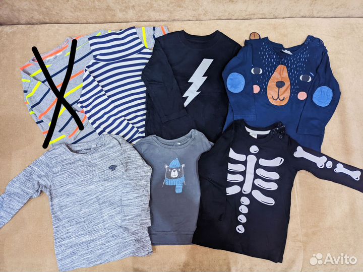 Фирменная одежда 86 и 92 пакетом