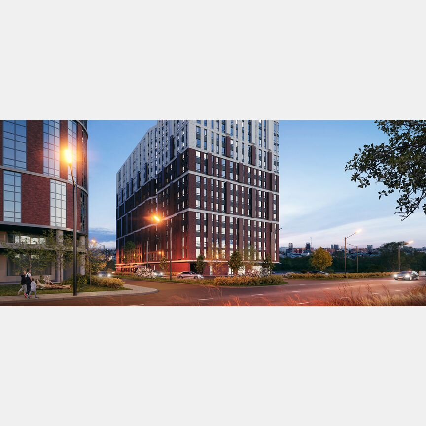 Апартаменты-студия, 27,6 м², 2/15 эт.