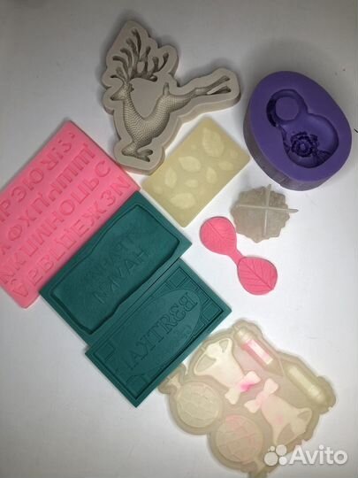 Силиконовые формы, молды для шоколада, мыла