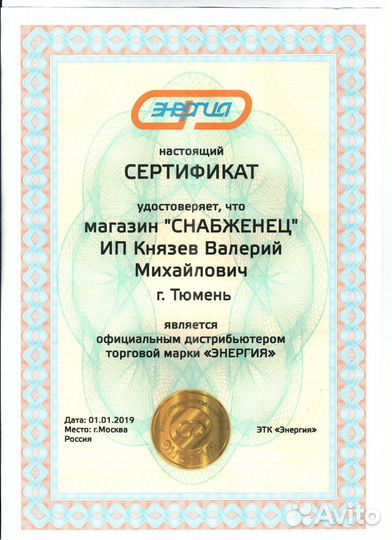 Источник бесперебойного питания Энергия Про 3400