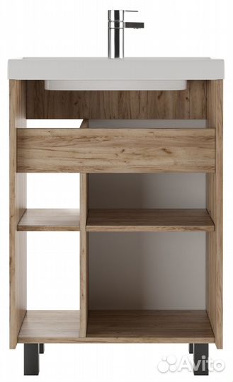 Тумба под умывальник Фостер 60 Craft без ящика Дом