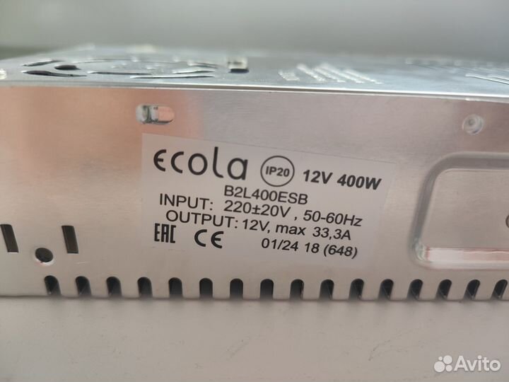 Блок питания 12v 400w