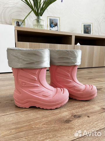 Резиновые сапоги для девочки 30