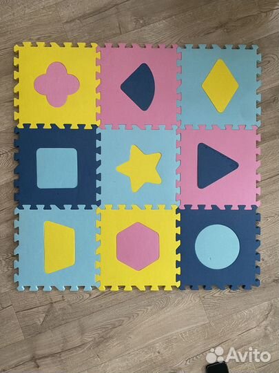 Мягкий коврик пазл