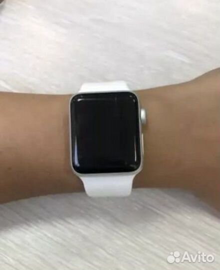 Apple watch s3 42 mm серебро