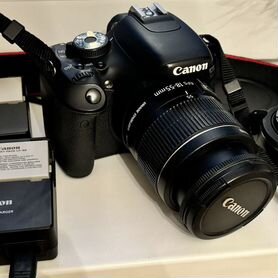 Фотоаппарат с 2 объективами Canon EOS 600D Kit