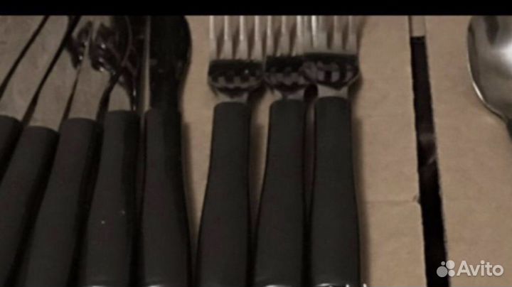 Столовые приборы разных производителей, б/у