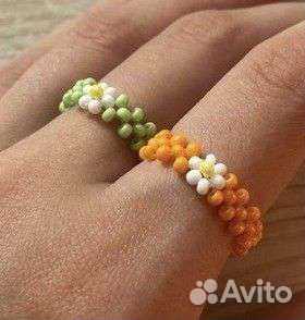 Кольца из бисера