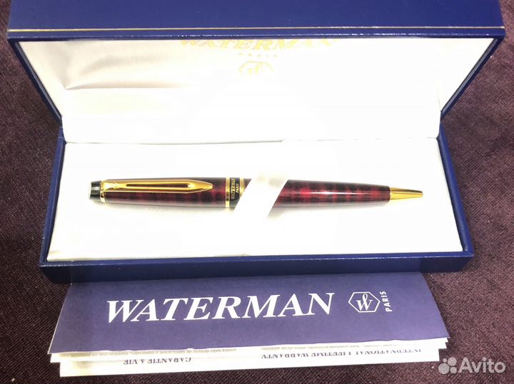 Шариковая ручка Waterman оригинал новая