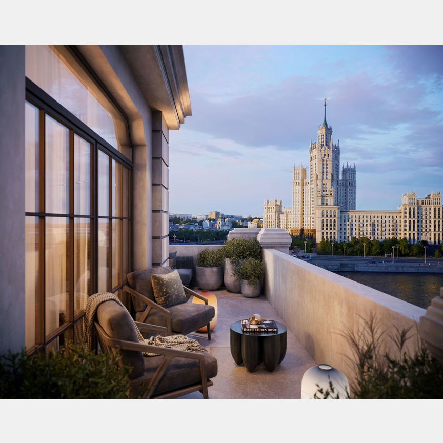 3-к. квартира, 174,6 м², 2/6 эт.