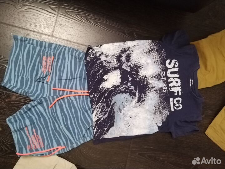 Детские вещи пакетом на мальчика 134 140