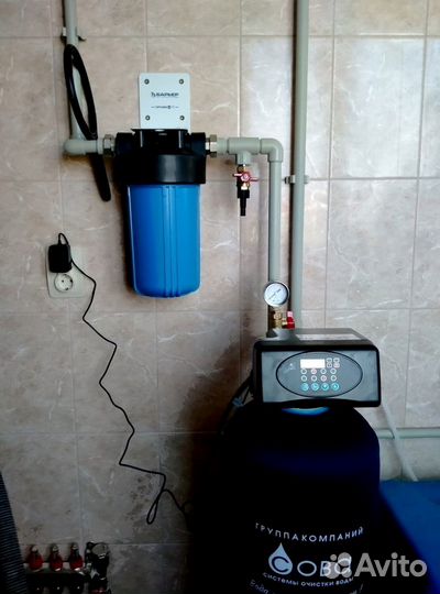 Система очистки воды из скважины и колодца