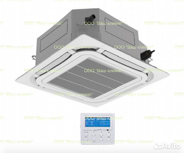 Кассетный кондиционер aeronik ASI-AKH100R Inverter