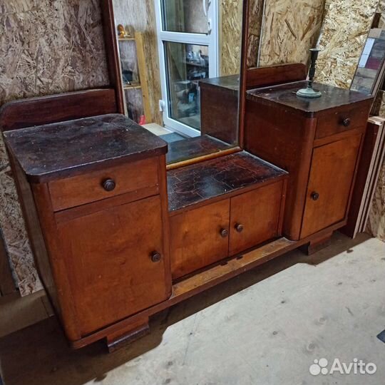 Трюмо трельяж с зеркалом СССР