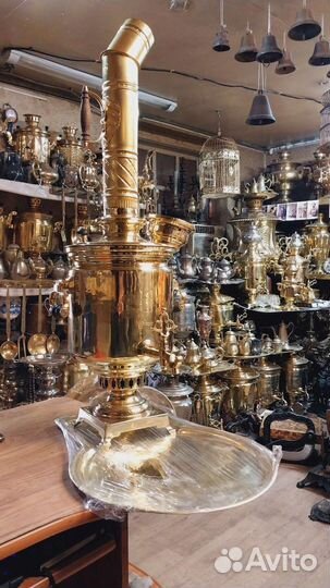 Самовары на дровах царские