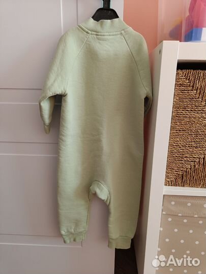 Комбинезон из футера Zipkids 80