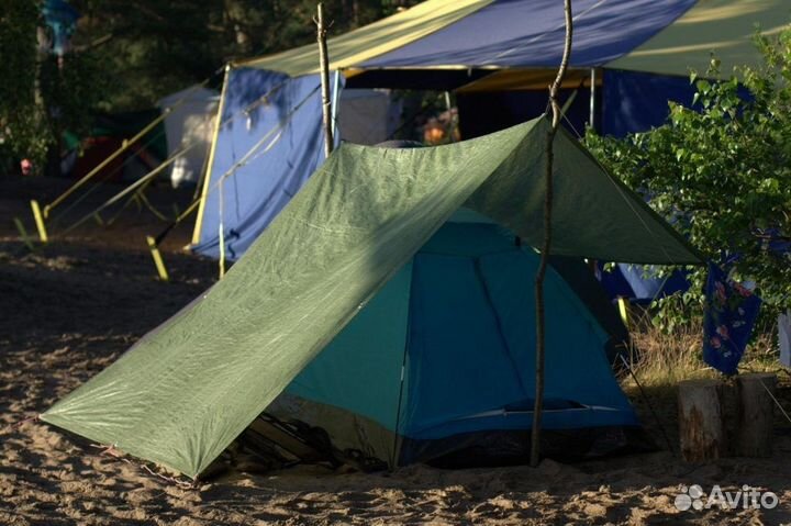 Навес укрытие для туризма, тент водонепроницаемый