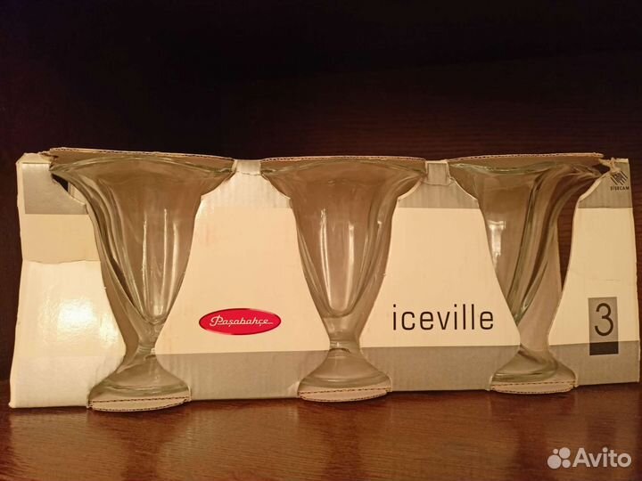 Креманки новые для мороженого, десерта