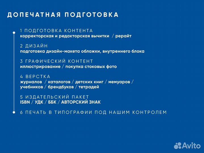 Верстка и печать книг