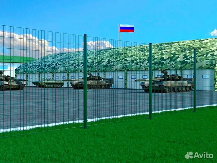 3D ограждения, 3D секции установка под ключ