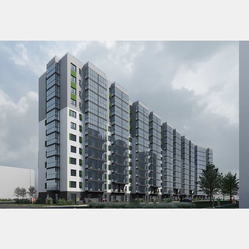 1-к. квартира, 36 м², 12/12 эт.