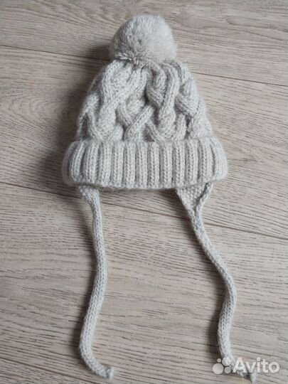 Зимняя шапка для девочки мальчика 50
