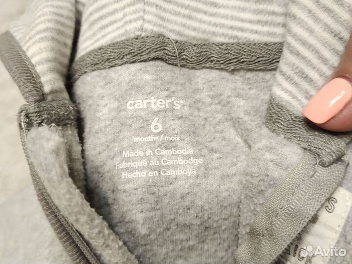 Боди carters, р.6 мес