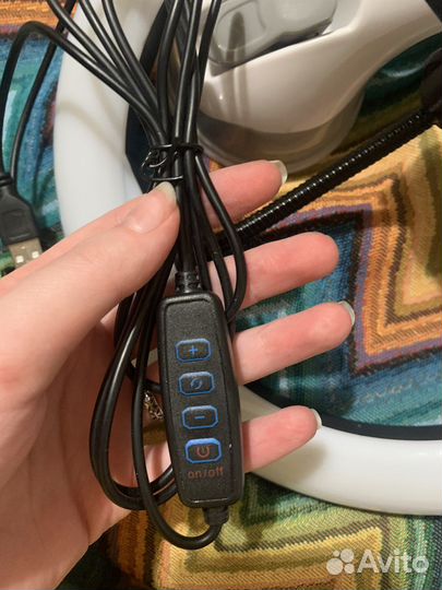 Кольцевая лампа 26 см