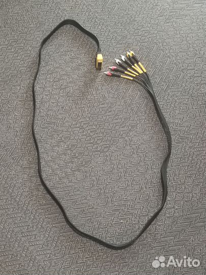 Кабель scart audio/video переходник