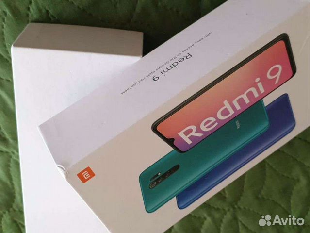 Коробка от телефона samsung Redmi9