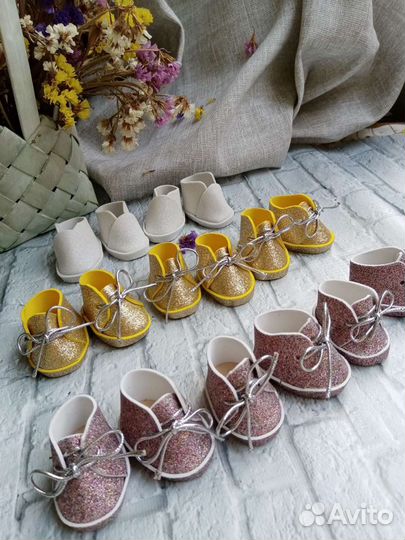 Обувь для кукол 5 см