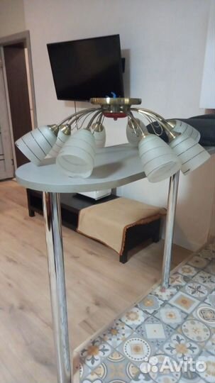 Люстра потолочная бу