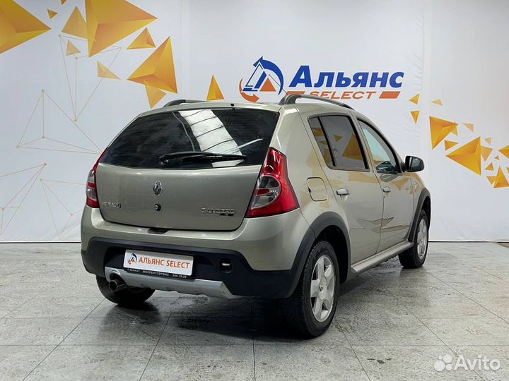 Renault Sandero Stepway 1.6 МТ, 2011, 190 000 км