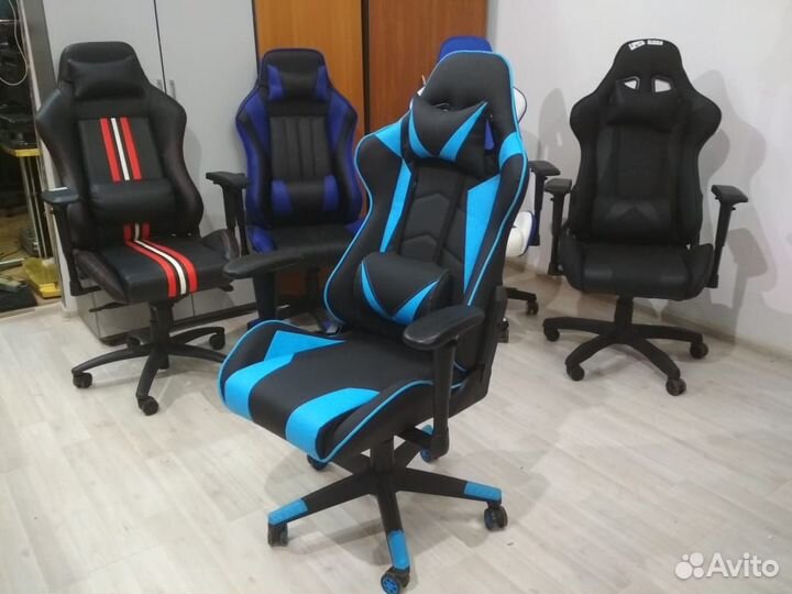 Кресло компьютерное Viva 6002 (экокожа). Новое