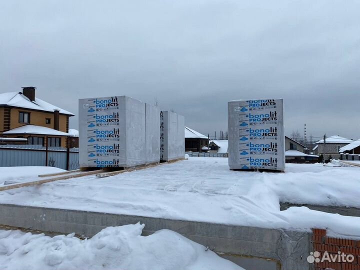 Газобетонные блоки 600 250