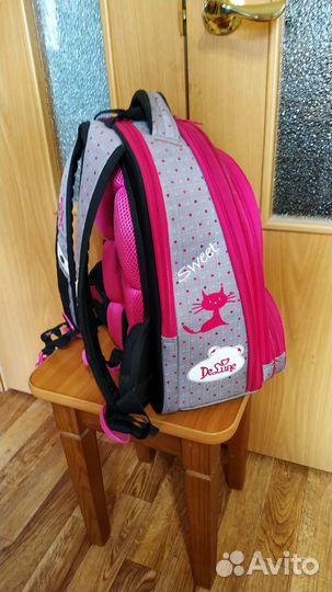 Школьный ортопедический портфель для девочки