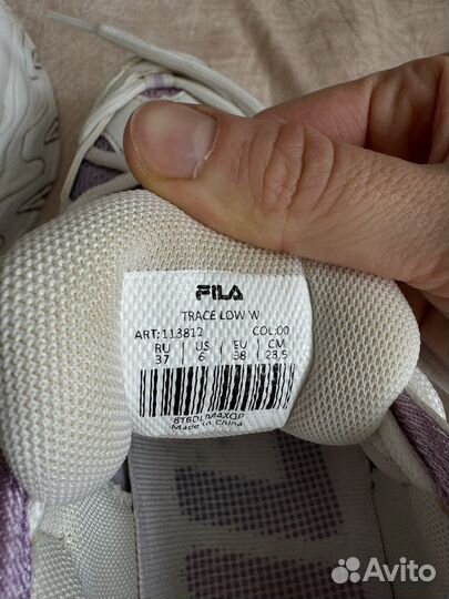 Кроссовки женские fila 37 размер
