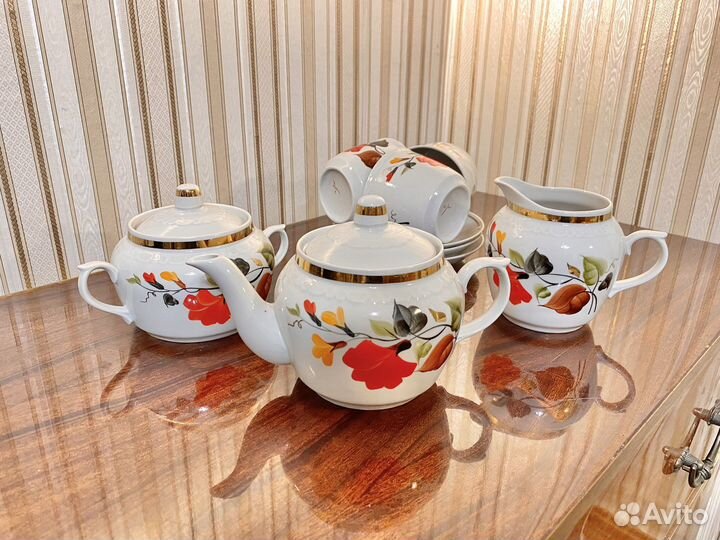 Сервиз чайный (Краснодарский завод)