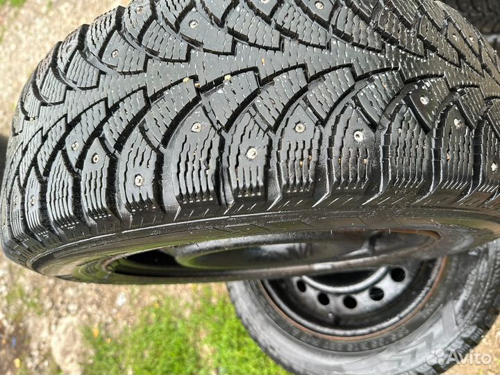 Зимние колеса р 15 4 114,3 nissan, lacetti шипы