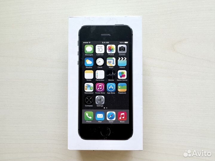 Коробка от iPhone 5S