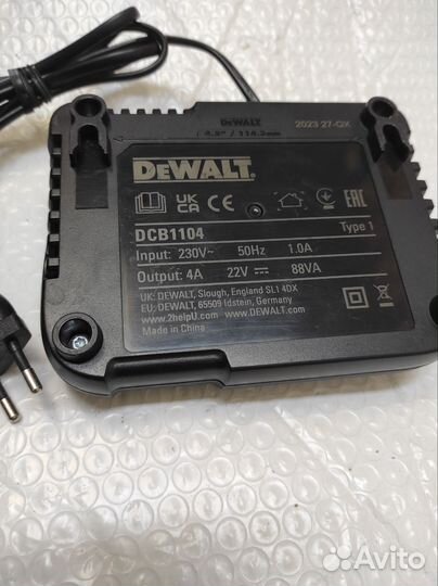 Dewalt dcb1104 зарядное устройство