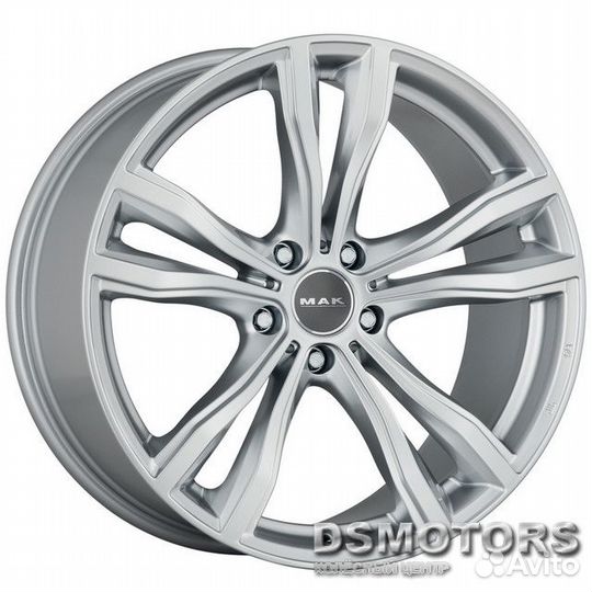 Диски X-Mode 9/19 5x120 ET18 d74.1 silver