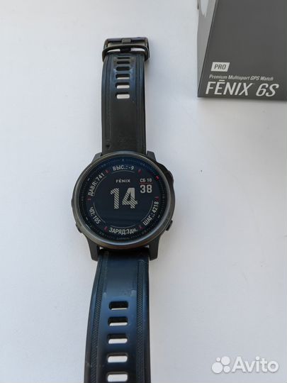 Garmin Fenix 6s pro черный